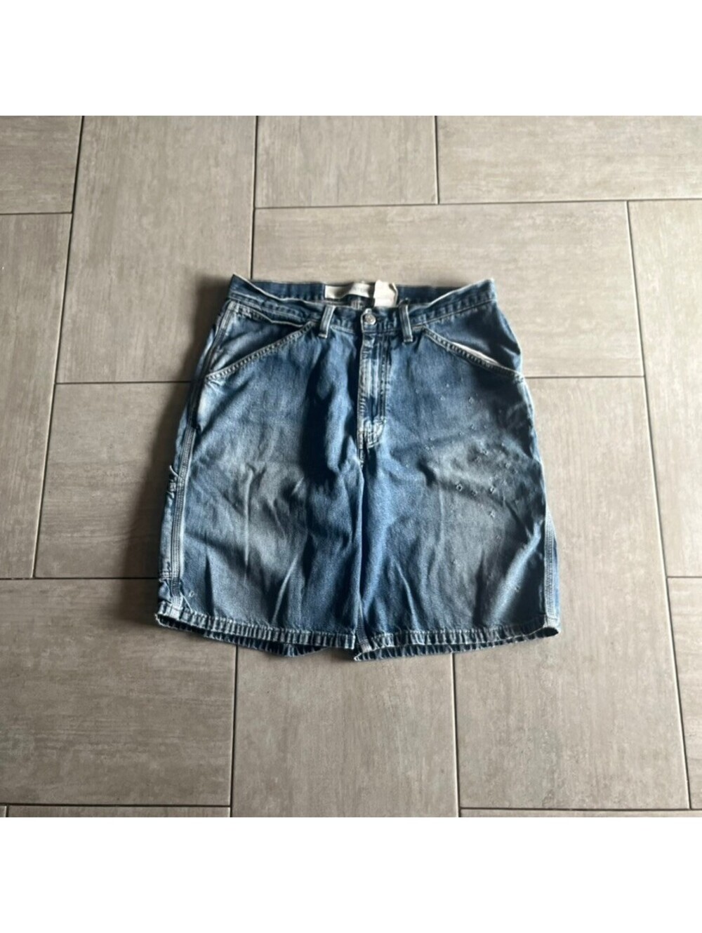 GAP Carpenter Denim Carpenter Style Cargo Shorts 32